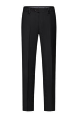 2-piece Black Peaked Lapel Double Breasted Men's Suits
