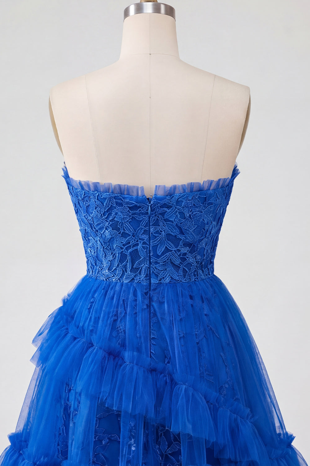 A-Line Pink Sweetheart Floral Homecoming Dress with Ruffles