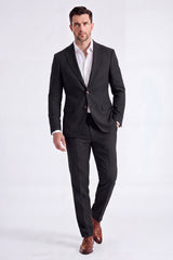 2 Piece Beige Single Breasted Peak Lapel Men's Suits